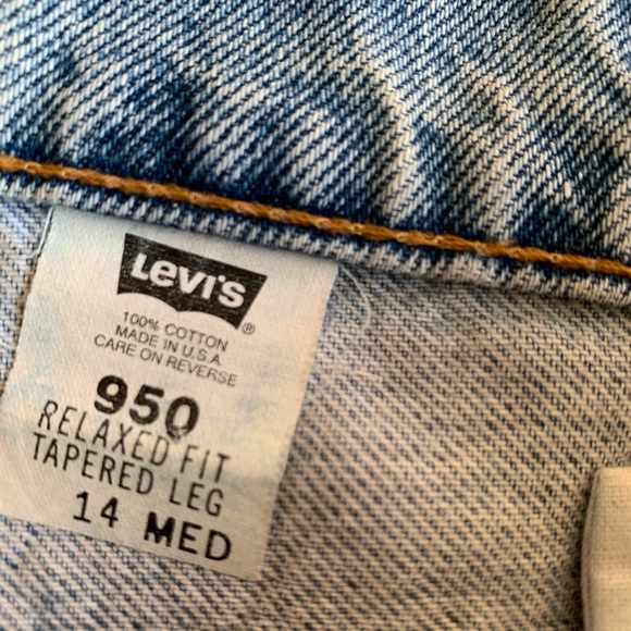Vintage Levi’s Made in the USA Light Blue 950 Sz14 - Picture 3 of 8